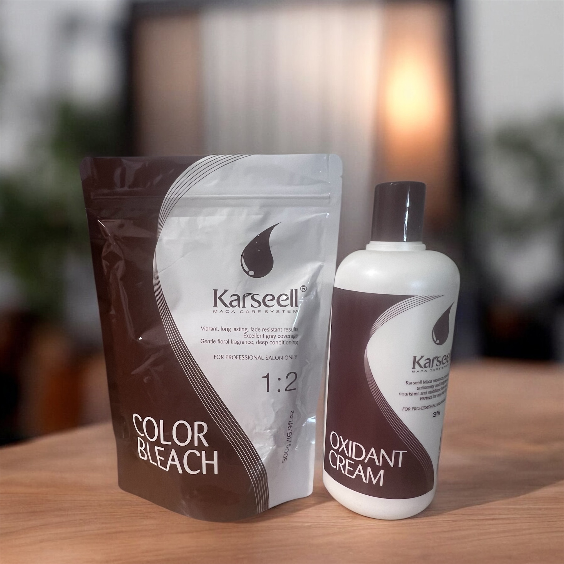 Karseell szőkítőpor + oxigenta 6%